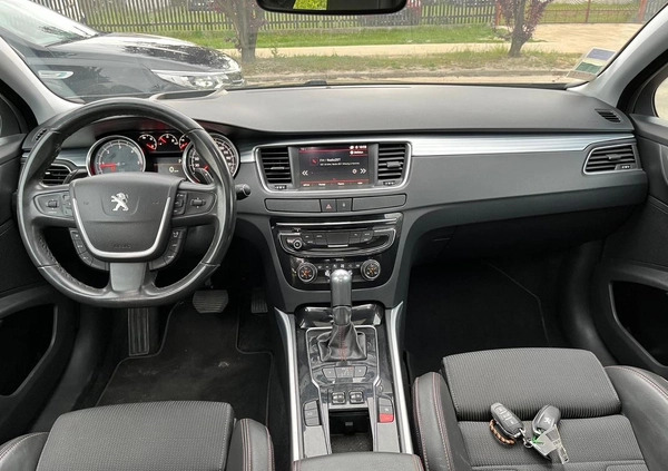 Peugeot 508 cena 32900 przebieg: 126461, rok produkcji 2017 z Turek małe 191